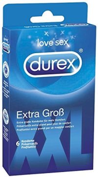 Préservatifs Durex King Size  XXL - x6